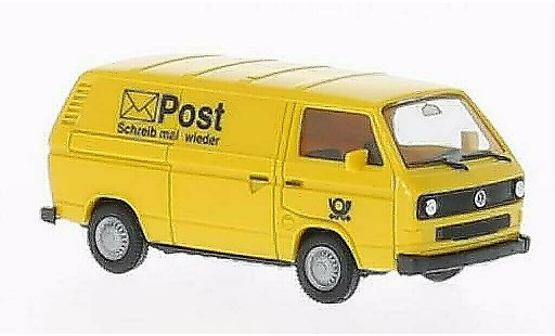 Volkswagen T3 Base 1/87 Herpa Kasten Deutsche Bundespost modellautos