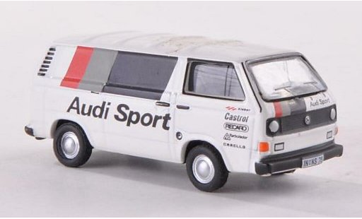 Volkswagen T3 Base 1/87 Bub Kastenwagen Audi-Sport modellautos