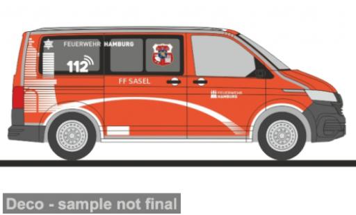 Modellautos Volkswagen T6 T6.1 .1 FW Hamburg - Sasel 1/87 Rietze
