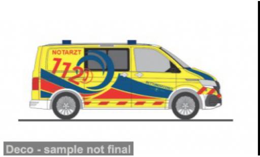 Volkswagen T6 1/87 Rietze .1 Notarzt Rettungsdienst Cuxland 1:87