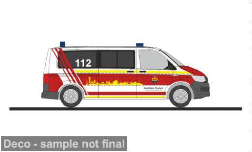 Modellautos Volkswagen T6 Feuerwehrtechnische Zentrale Lingen 1/87 Rietze