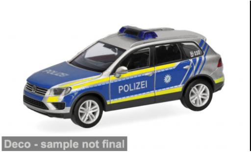 Modellautos Volkswagen Touareg Polizei Rosenheim 1/87 Herpa