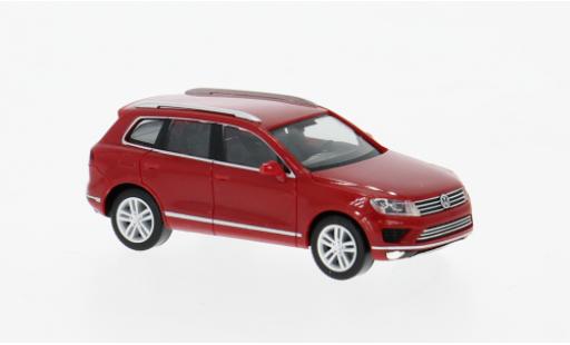 Volkswagen Touareg 1/87 Herpa rot 1:87 modellautos