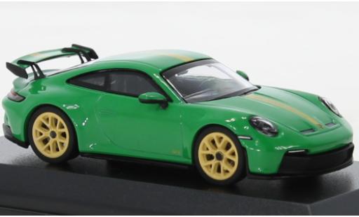 Porsche 992 GT3 1/64 Wbros 911  vert modellautos