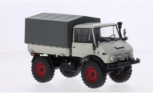 Modellautos Mercedes Unimog 1/32 weise toys 406 (U84) grau avec Ganzstahl-Fahrerhaus et toile Mercedes Unimog 1/32 weise toys 406 (U84) grau avec Ganzstahl-Fahrerhaus et toile modellautos