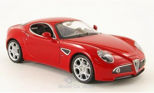 Modellautos Alfa Romeo 8C 1/24 Welly Competizione rot ohne Vitrine Alfa Romeo 8C 1/24 Welly Competizione rot ohne Vitrine modellautos