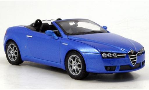 Modellautos Alfa Romeo Spider 1/24 Welly met.-blau offen 1:24 Alfa Romeo Spider 1/24 Welly met.-blau offen 1:24 modellautos