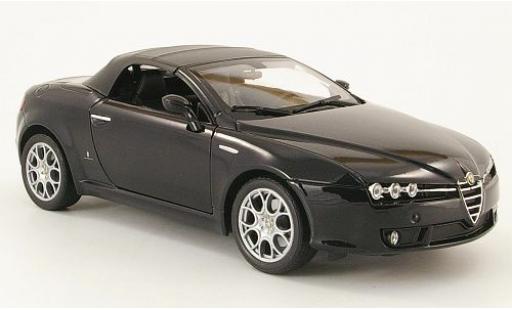Alfa Romeo Spider 1/18 Welly schwarz geschlossen 1:18 modellautos