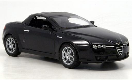 Modellautos Alfa Romeo Spider 1/24 Welly schwarz geschlossen 1:24 Alfa Romeo Spider 1/24 Welly schwarz geschlossen 1:24 modellautos