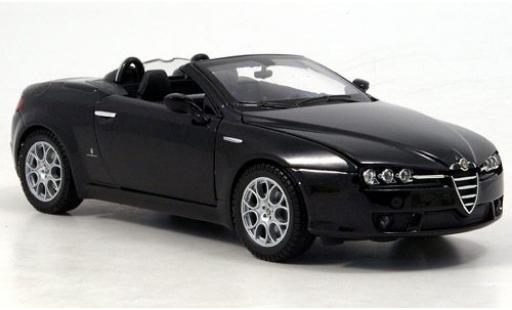 Modellautos Alfa Romeo Spider 1/24 Welly schwarz offen 1:24 Alfa Romeo Spider 1/24 Welly schwarz offen 1:24 modellautos