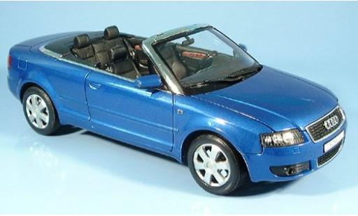 Modellautos Audi A4 1/18 Welly met. blau 2002 1:18 Audi A4 1/18 Welly met. blau 2002 1:18 modellautos