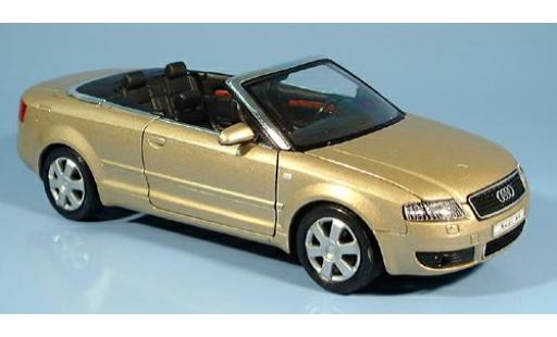 Modellautos Audi A4 1/24 Welly met. gold 2003 1:24 Audi A4 1/24 Welly met. gold 2003 1:24 modellautos