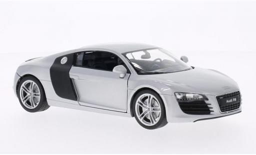 Modellautos Audi R8 1/24 Welly V10 silber/carbon Audi R8 1/24 Welly V10 silber/carbon modellautos