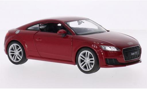 Modellautos Audi TT 1/24 Welly (8S) mettalic rot 2014 Audi TT 1/24 Welly (8S) mettalic rot 2014 modellautos