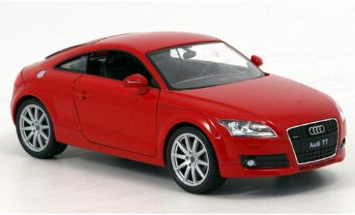 Audi TT 1/24 Welly Coupe rot 1:24 modellautos