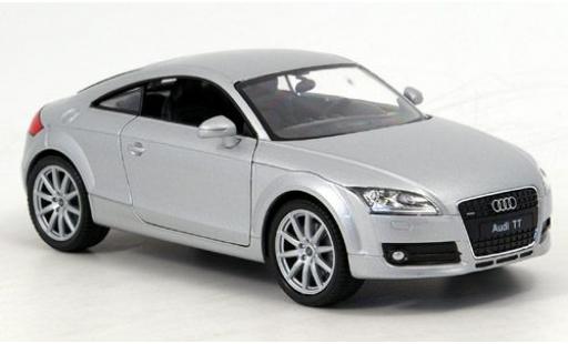 Modellautos Audi TT 1/24 Welly Coupe silber 1:24 Audi TT 1/24 Welly Coupe silber 1:24 modellautos