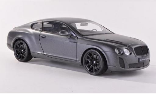 Modellautos Bentley Continental 1/18 Welly Supersports matt-anthrazit LHD 1:18 Bentley Continental 1/18 Welly Supersports matt-anthrazit LHD 1:18 modellautos