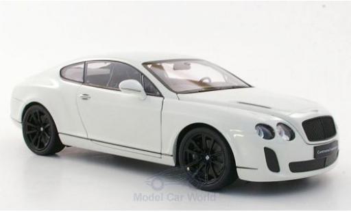 Modellautos Bentley Continental 1/18 Welly Supersports weiss Bentley Continental 1/18 Welly Supersports weiss modellautos