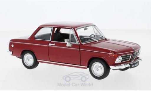 Bmw 2002 1/24 Welly ti rot modellautos
