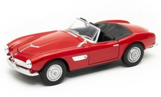 Modellautos Bmw 507 1/24 Welly rot Verdeck ouvert Bmw 507 1/24 Welly rot Verdeck ouvert modellautos