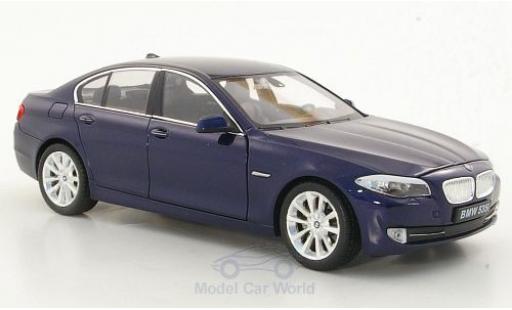 Modellautos Bmw 535 F10 1/24 Welly i (F10) mettalic blau Bmw 535 F10 1/24 Welly i (F10) mettalic blau modellautos