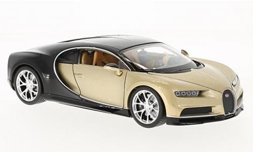 Modellautos Bugatti Chiron 1/24 Welly beige/schwarz 2016 1:24 Bugatti Chiron 1/24 Welly beige/schwarz 2016 1:24 modellautos