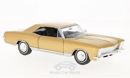 Modellautos Buick Riviera 1/24 Welly Grand Sport gold 1965 Buick Riviera 1/24 Welly Grand Sport gold 1965 modellautos