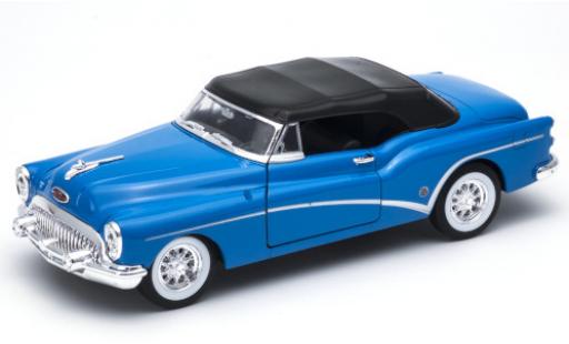 Buick Skylark 1/24 Welly blau 1953 mit geschlossenem Verdeck modellautos