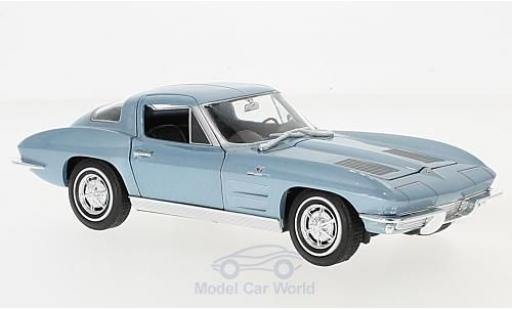 Modellautos Chevrolet Corvette C2 1/24 Welly C2 mettalic blau 1963 Chevrolet Corvette C2 1/24 Welly C2 mettalic blau 1963 modellautos