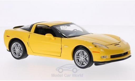 Modellautos Chevrolet Corvette C6 1/24 Welly (C5) Z06 gelb 2007 Chevrolet Corvette C6 1/24 Welly (C5) Z06 gelb 2007 modellautos