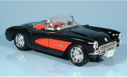 Modellautos Chevrolet Corvette 1/24 Welly schwarz 1957 ohne Vitrine Chevrolet Corvette 1/24 Welly schwarz 1957 ohne Vitrine modellautos