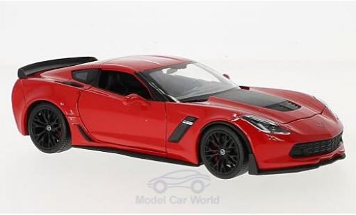 Modellautos Chevrolet Corvette 1/24 Welly Z06 rot 2017 Chevrolet Corvette 1/24 Welly Z06 rot 2017 modellautos