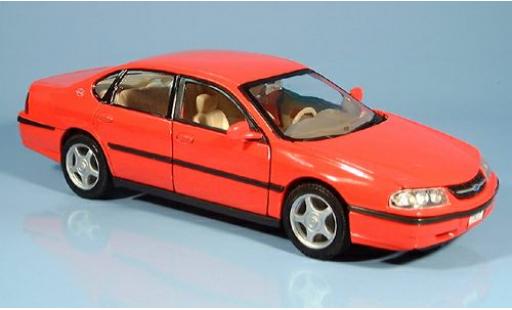 Modellautos Chevrolet Impala 1/24 Welly rot 2001 1:24 Chevrolet Impala 1/24 Welly rot 2001 1:24 modellautos
