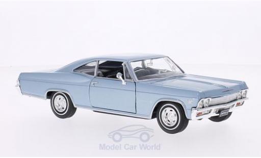 Modellautos Chevrolet Impala 1/24 Welly SS 396 mettalic blau 1965 Chevrolet Impala 1/24 Welly SS 396 mettalic blau 1965 modellautos