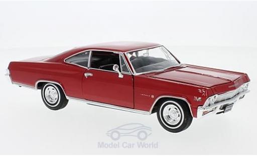 Modellautos Chevrolet Impala 1/24 Welly SS 396 rot 1965 Chevrolet Impala 1/24 Welly SS 396 rot 1965 modellautos