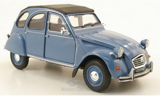 Modellautos Citroen 2CV 1/24 Welly blau ohne Vitrine Citroen 2CV 1/24 Welly blau ohne Vitrine modellautos