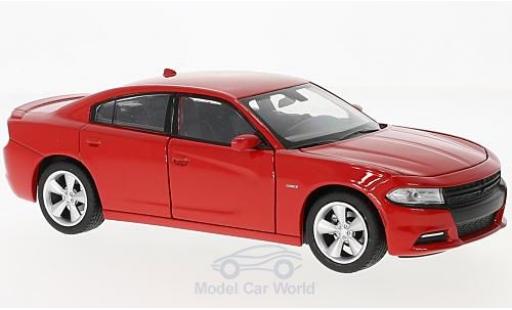 Modellautos Dodge Charger 1/24 Welly R/T rot 2016 Dodge Charger 1/24 Welly R/T rot 2016 modellautos
