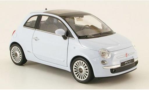 Modellautos Fiat 500 1/24 Welly weiss 2007 1:24 Fiat 500 1/24 Welly weiss 2007 1:24 modellautos