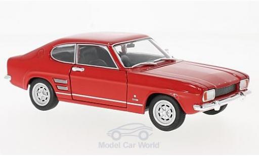 Modellautos Ford Capri 1/24 Welly I 1600 GT XLR rot 1969 Ford Capri 1/24 Welly I 1600 GT XLR rot 1969 modellautos