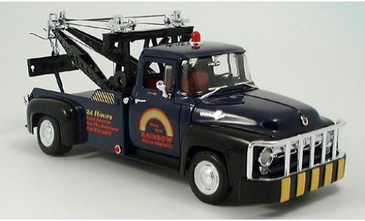 Modellautos Ford F-100 1/18 Welly F 100 Abschleppwagen dk. blau 1956 1:18 Ford F-100 1/18 Welly F 100 Abschleppwagen dk. blau 1956 1:18 modellautos