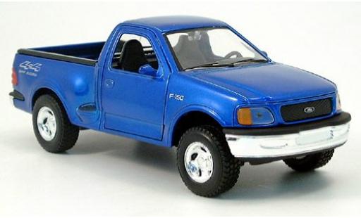 Ford F-150 1/24 Welly F 150 Styleside blau 1999 1:24 modellautos