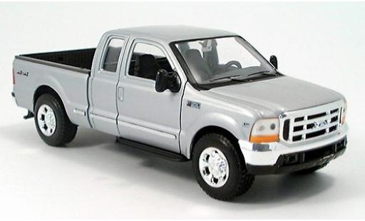 Modellautos Ford F-350 1/24 Welly F350 silber 1:24 Ford F-350 1/24 Welly F350 silber 1:24 modellautos