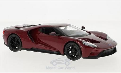 Ford GT 1/24 Welly rot 2017 modellautos