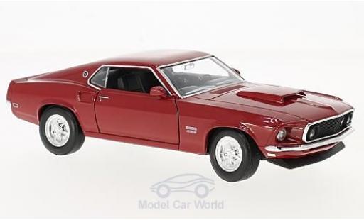Modellautos Ford Mustang 1/24 Welly Boss 429 rot 1969 Ford Mustang 1/24 Welly Boss 429 rot 1969 modellautos
