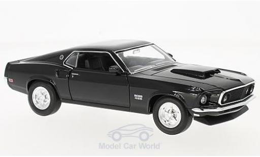 Modellautos Ford Mustang 1969 1/24 Welly Boss 429 schwarz 1969 Ford Mustang 1969 1/24 Welly Boss 429 schwarz 1969 modellautos