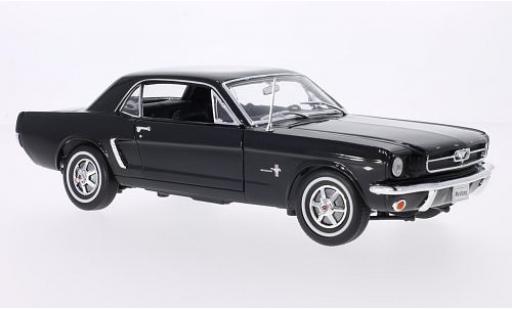 Modellautos Ford Mustang 1/18 Welly Coupe schwarz 1964 Ford Mustang 1/18 Welly Coupe schwarz 1964 modellautos
