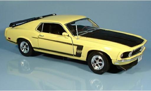 Ford Mustang 1/18 Welly gelb 1969 1:18 modellautos