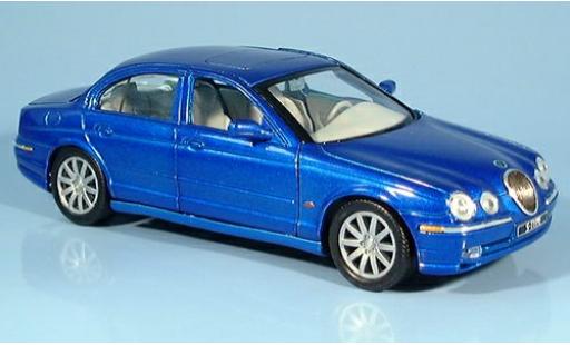 Jaguar S-Type 1/24 Welly blau 1:24 modellautos