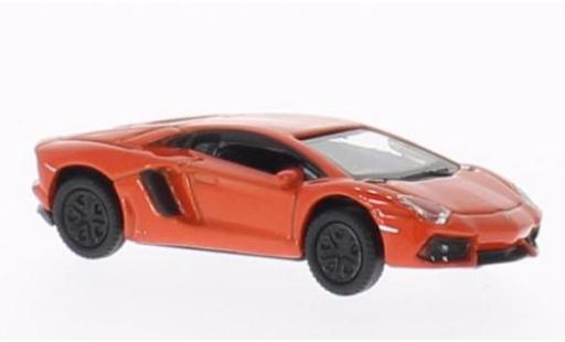 Modellautos Lamborghini Aventador 1/87 Welly LP700-4 orange 1:87 Lamborghini Aventador 1/87 Welly LP700-4 orange 1:87 modellautos