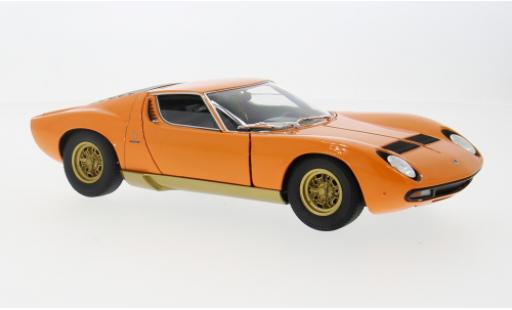 Modellautos Lamborghini Miura 1/18 Welly P400 orange 1971 1:18 Lamborghini Miura 1/18 Welly P400 orange 1971 1:18 modellautos